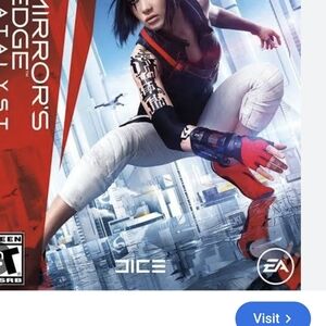 Mirror's Edge Catalyst for PlayStation 4 -  G I Joe Blackout In Plastic  Bundle